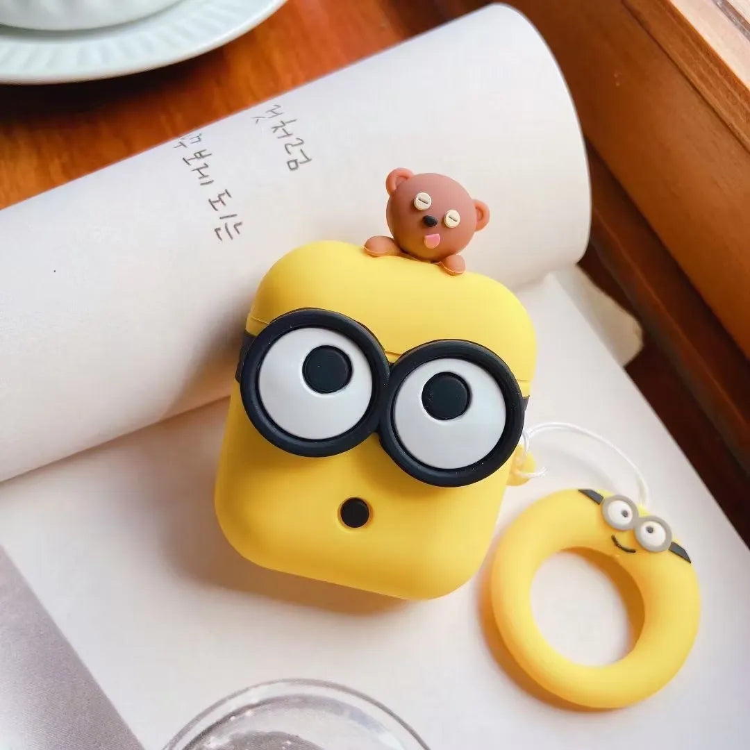 Big Eyed Minions Case (For Airpods)