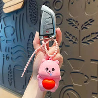 Heartfelt Critter Crew Keychain