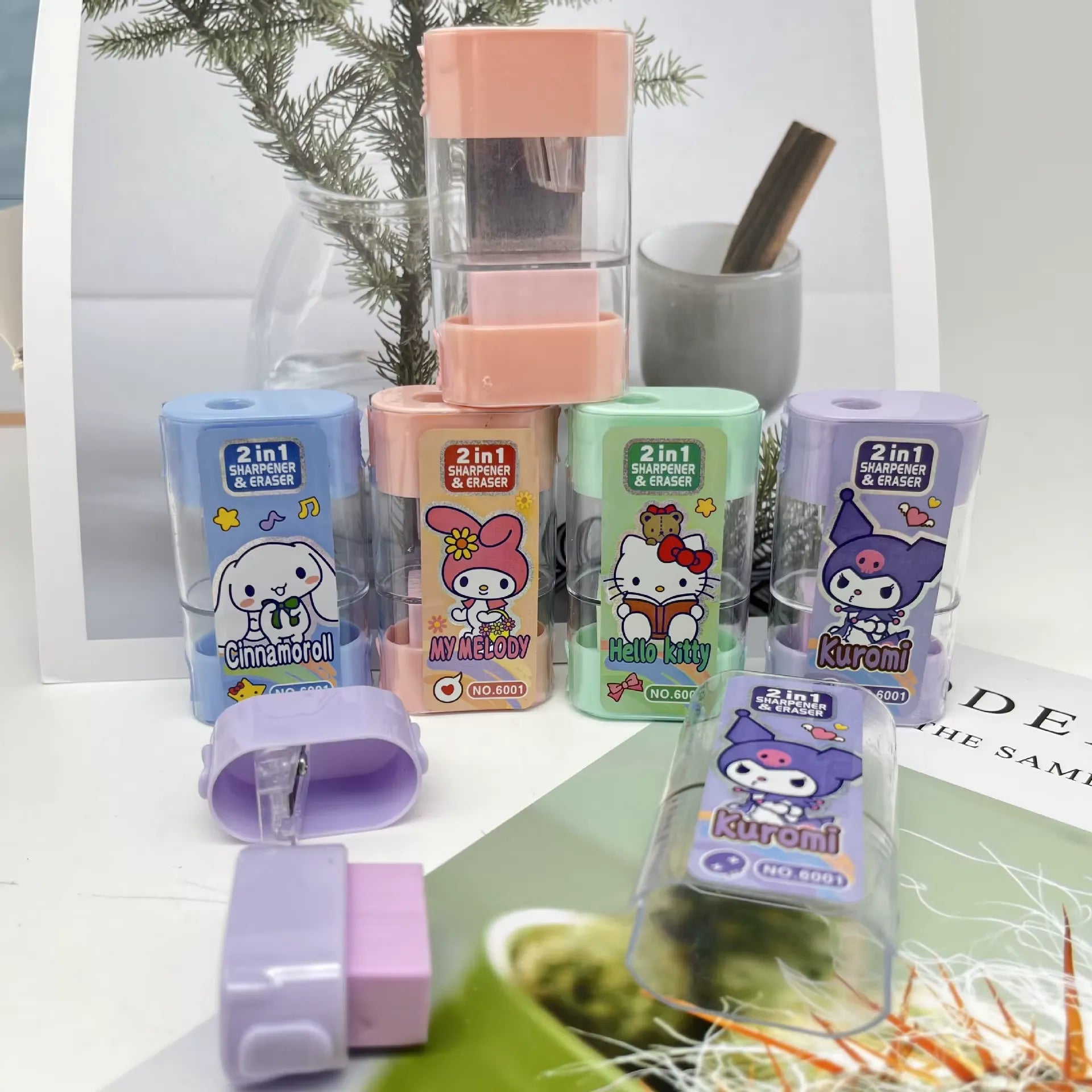 Sanrio Duo Magic Sharpener & Eraser