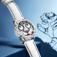 Lucky Harvey Luminous Tiger Dial Mechanical Watches Men Sapphire Waterproof Automatic Movement Limited Edition Watches for Men - Bear Hugs