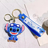 Ohana Outings Stitch Keychain