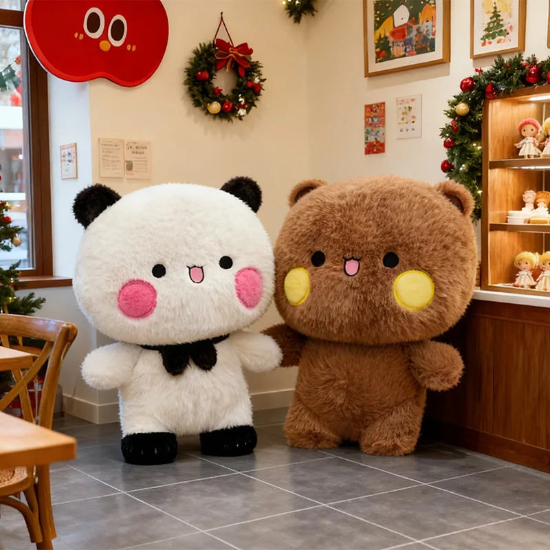 Cute Bear Bubu Dudu Panda Plush Toys Fun Panda Yier Dolls Pillows Children'S Gift Collection Plushie Doll Ornaments X-Mas Gift - Bear Hugs