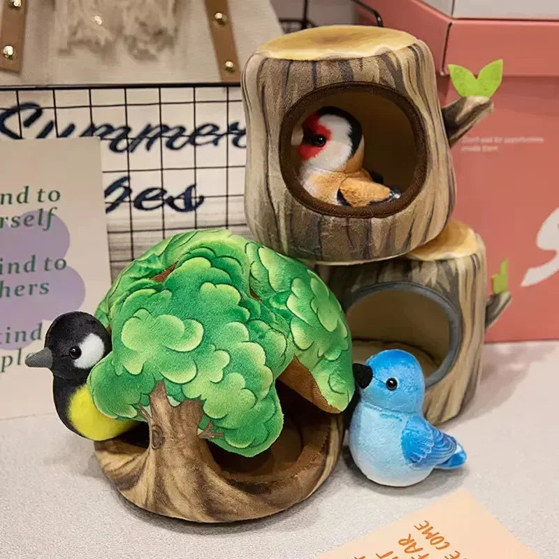 Ensemble de peluches Tweet Retreat Tree House 