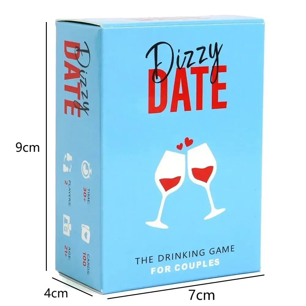 Dizzy Date Couple Card Game