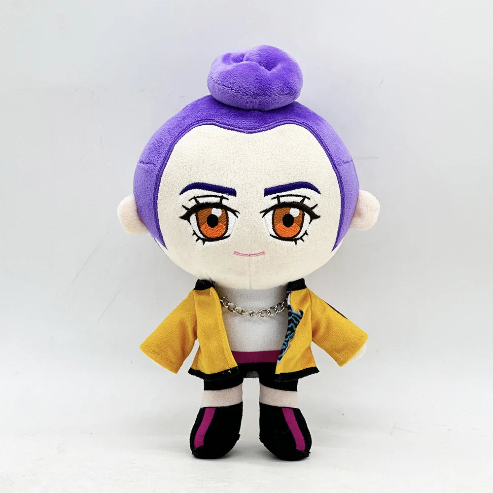Kawaii Kpop Demons Hunters Plush Toys Rumi Zoey Mira Soft Cute Toys Stuffed Dolls For Fans Kid Christmas Halloween Gift Home Dec - Bear Hugs