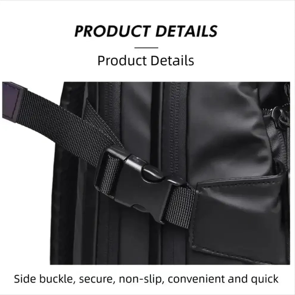 حقيبة ظهر أنيقة جاهزة لركوب الدراجات النارية 