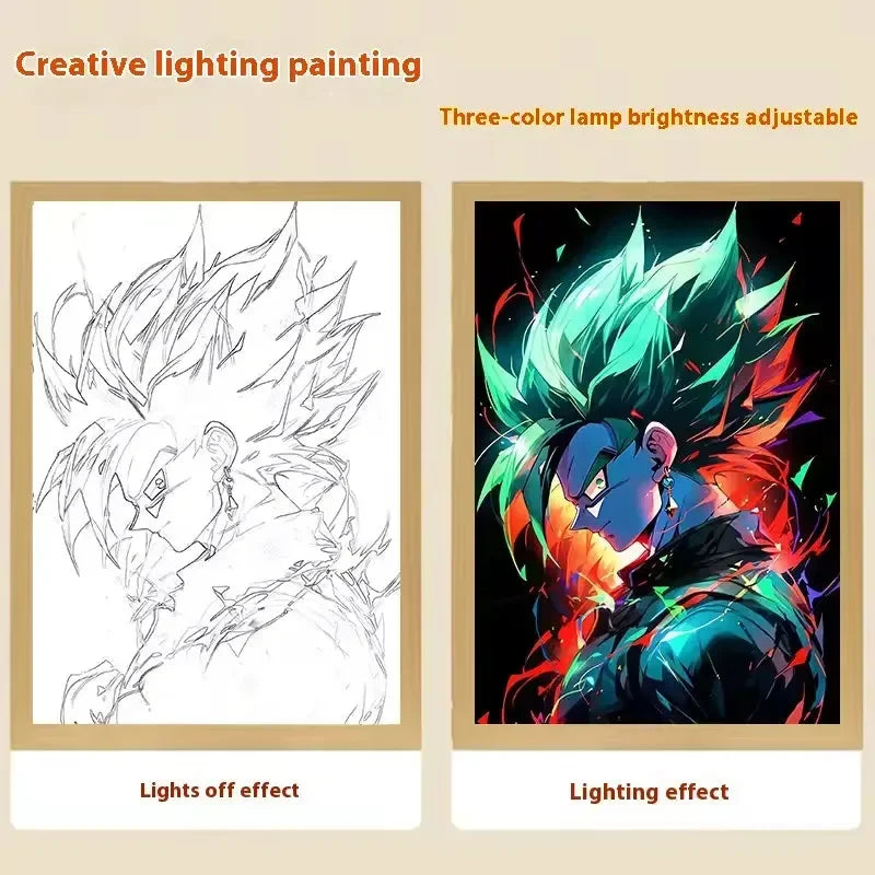 Novelty Anime LED Light Box
