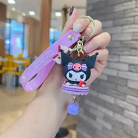 Kuromi Mischief Charms 3D Keychain