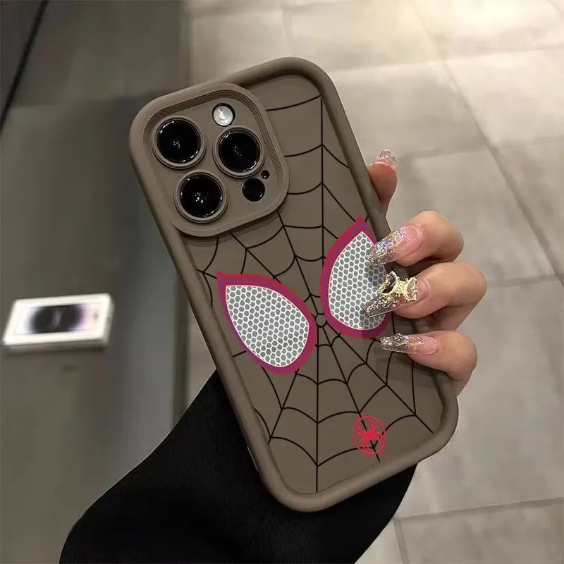 Marvel Spiderman Eyes Phone Case (For iPhones)