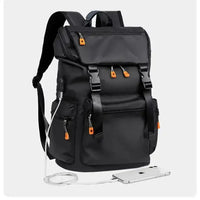 Sac à dos décontracté polyvalent et élégant en velours 