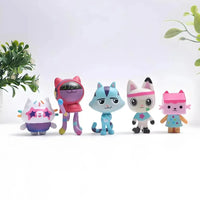 Gabby's Dollhouse Cat Crew Figurines (Set of 13)