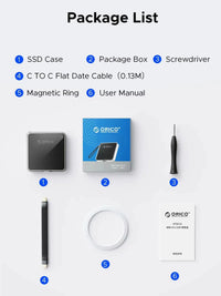 ORICO Magnetic 2230 M.2 NVMe SSD Enclosure