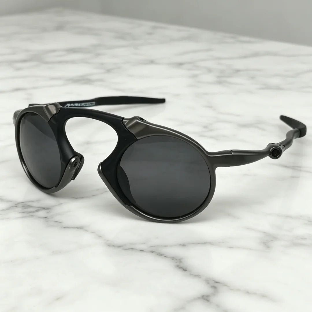 Luxury Brand Xmetal Madman OO6019 MTB Cycling Glasses Retro Round Sunglasses Unisex Outdoor UV400 Photochromic Polarized Goggles - Bear Hugs