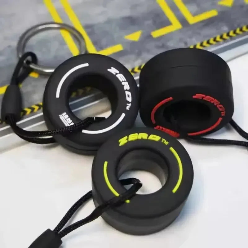 F1 Racing Tyre 3D Keychain
