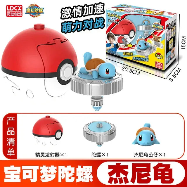 Pokemon Spinning Top Battle Figurines