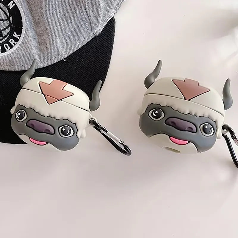 Cute Flying Bison Case (For Airpods)