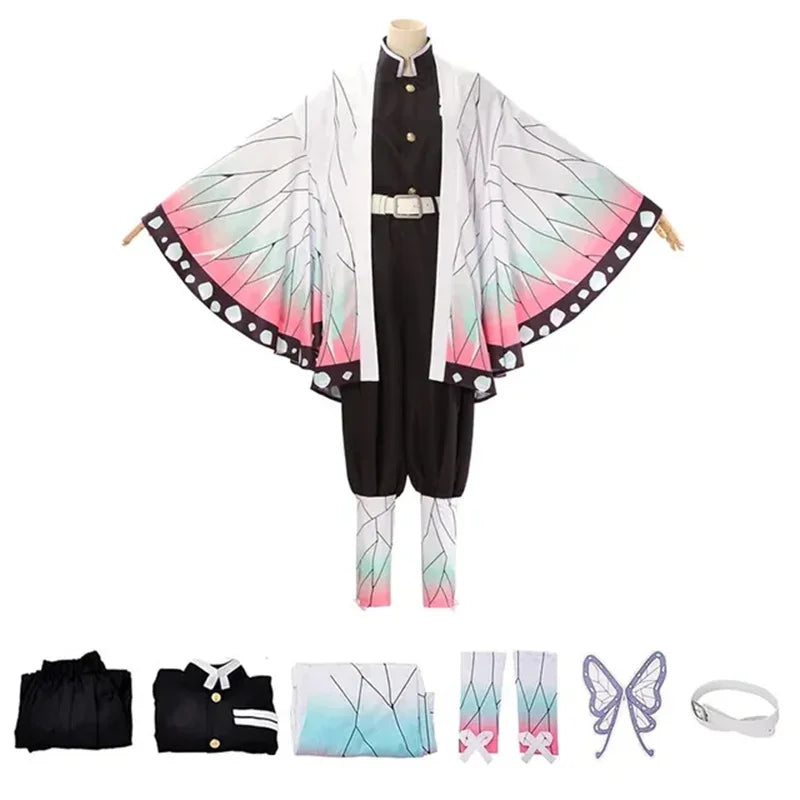 Demon Slayer Cosplay Tanjiro Nezuko Cosplay Kids Shinobu Costume Japanese Anime Cartoon Halloween Costume Christmas Gifts - Bear Hugs