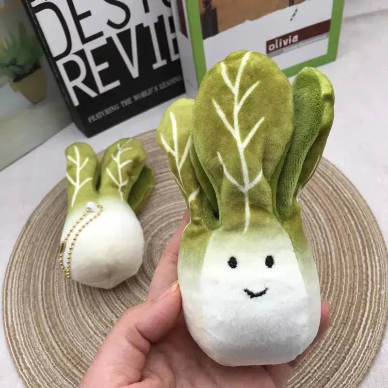 Cute Cabbage Plush Keychain