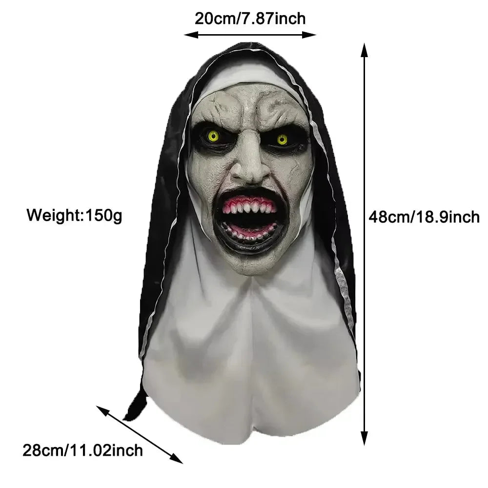 The Conjuring Nun Valak Latex Mask