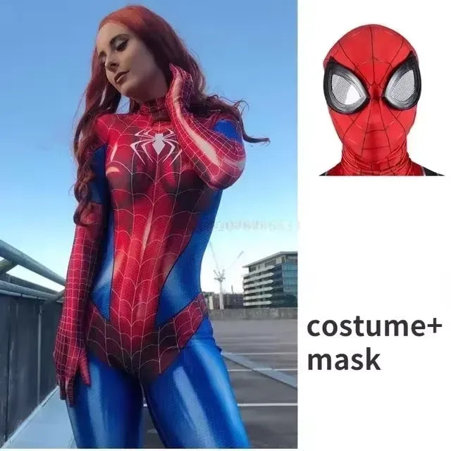 Web-Slinger Spidergirl Costume