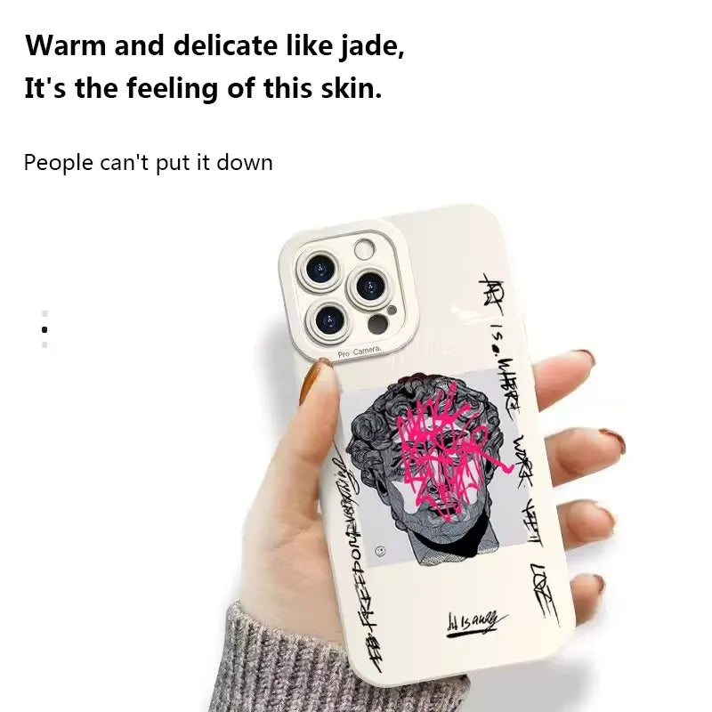 Graffiti Art Aesthetic Soft Phone Case (For iPhones)