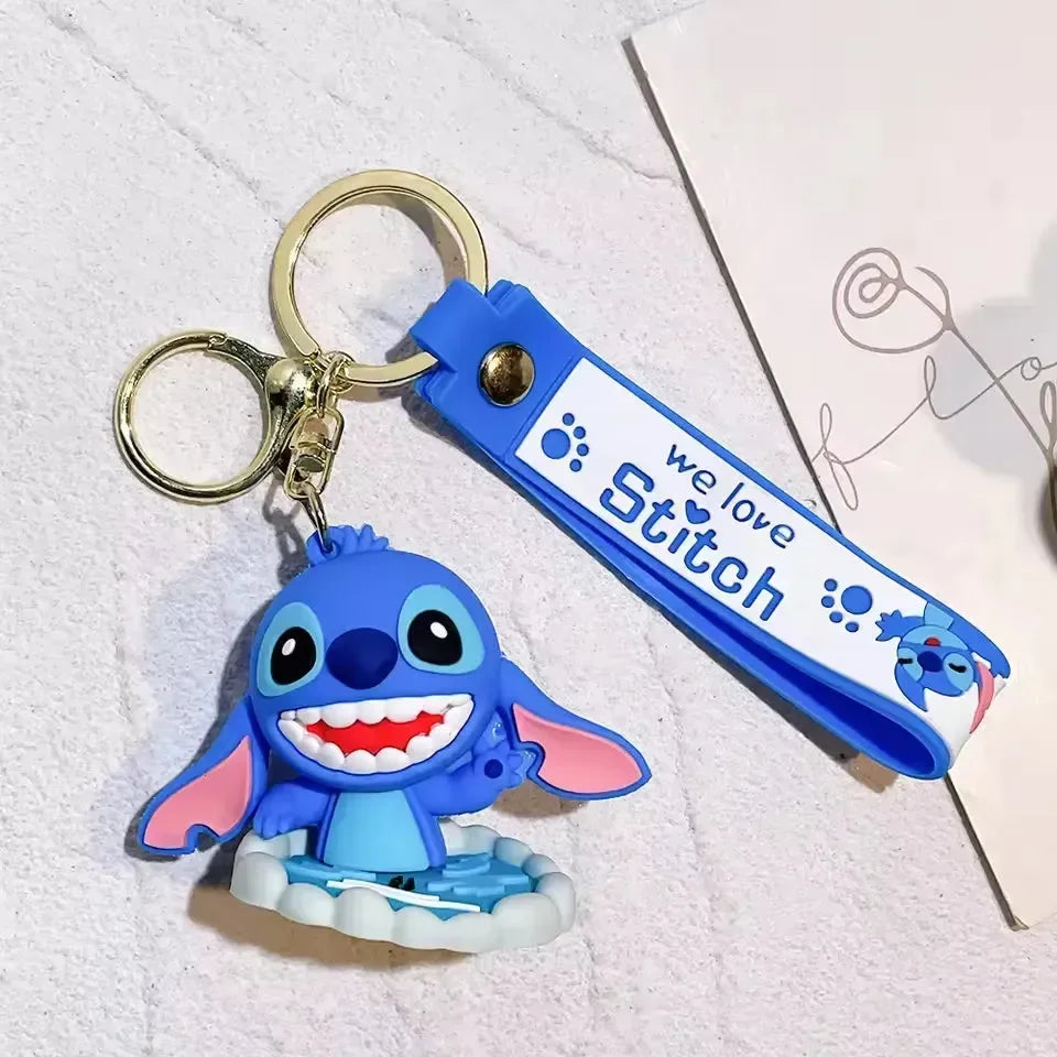 Ohana Outings Stitch Keychain