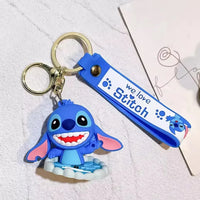 Ohana Outings Stitch Keychain