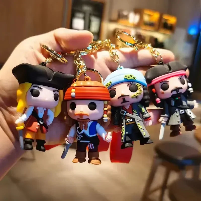 Caribbean Pirates Swag Hoist 3D Keychain