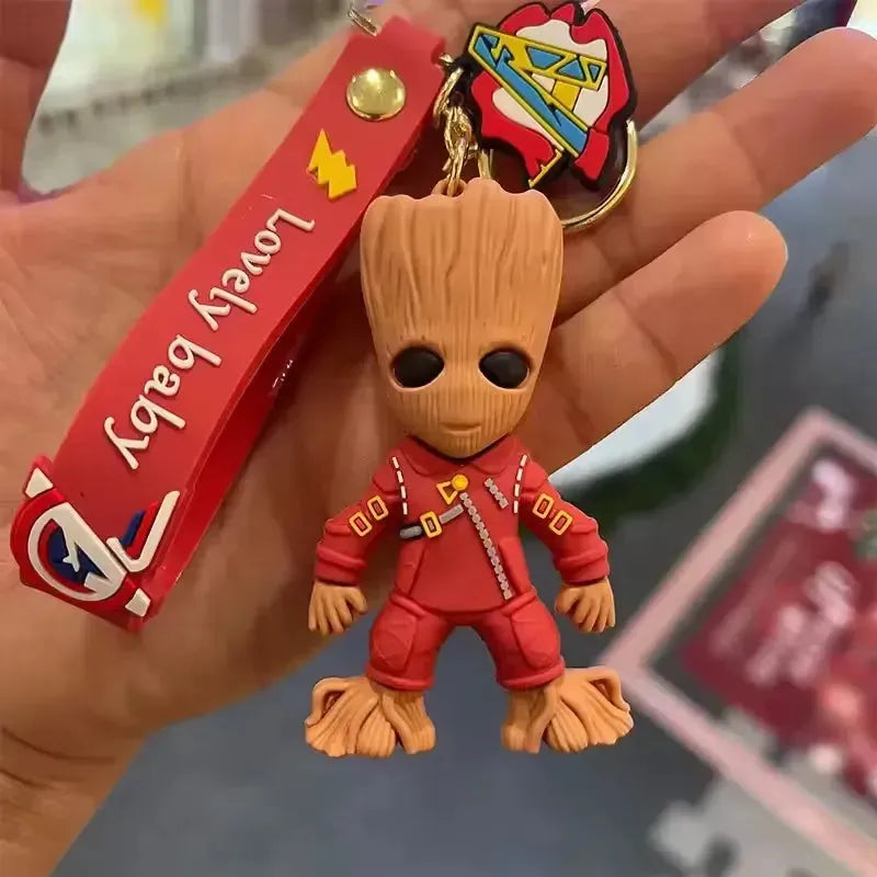 Baby Groot 3D Keychain