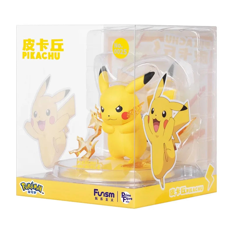 Pokemon 6 Style Genuine Lucario Pikachu Gengar Greninja Doll Model Ornament Anime Action Figure Children's Toys Birthday Gift - Bear Hugs