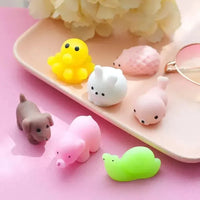 Mini Animal Squishies (Set of 10)
