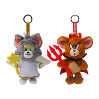 Tom and Jerry Devil and Angel Series Plush Keychain