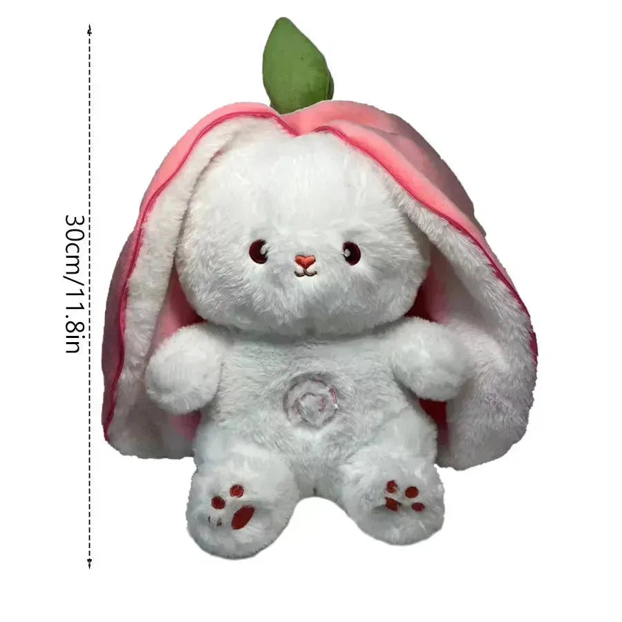 Strawberry Carrot Bunny Breathing Plushie