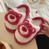 Lotso Winter Plush Slippers - Bear Hugs