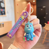 Scream Team Monsters Inc. Keychain