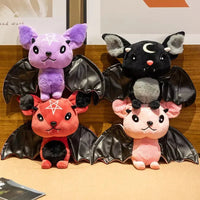 Cute and Creepy Demon Bat Plush Toy (30 cm)