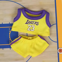 Handmade Labubu Lakers Outfit