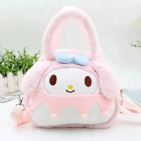 Kawaii Carryall Mini Plush Bucket Bag