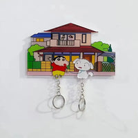 Shinchan House Wall Mount Couple Keychain