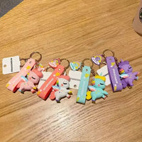 Galloping Galaxy Unicorn Keychain