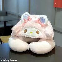 Character Cloud Hooded Neck Pillows
