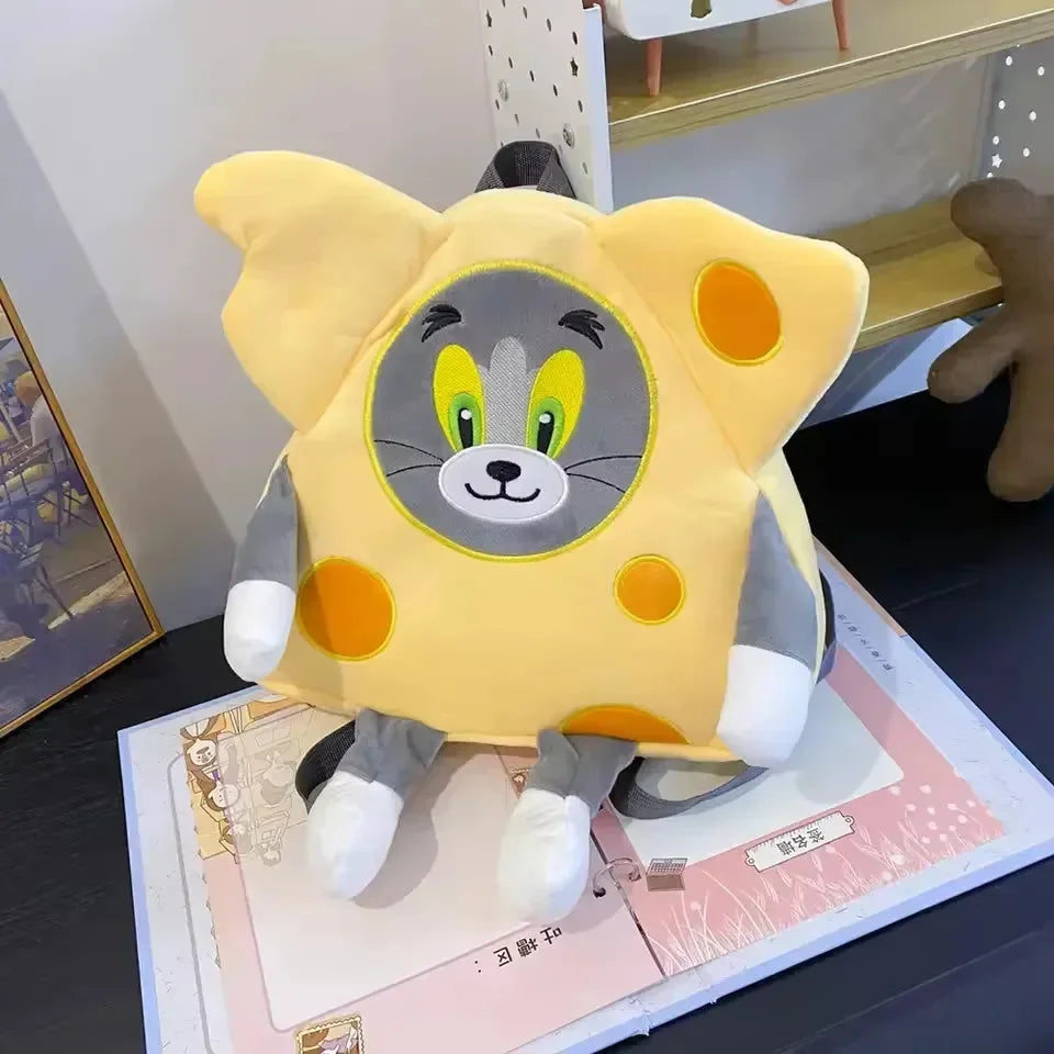 Tom & Jerry Cheese Shaped Backpack (35 cm)