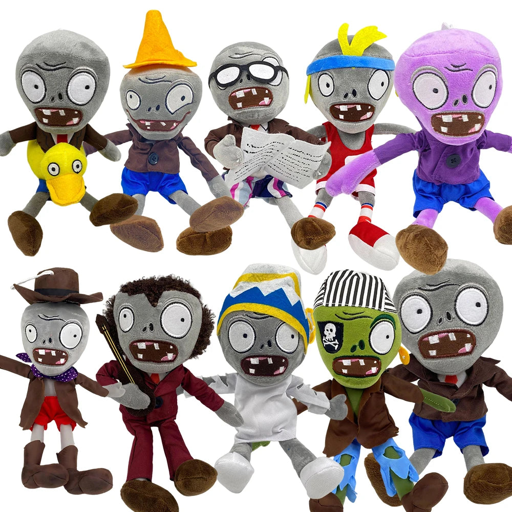 PvZ Zombie Army Plush Toys (30 cm)