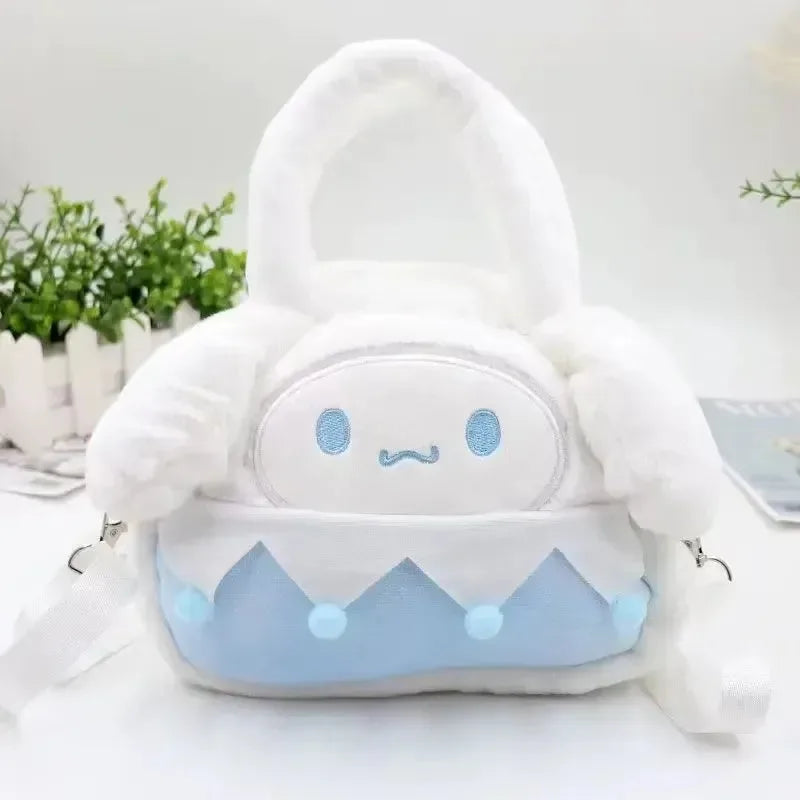 Kawaii Carryall Mini Plush Bucket Bag