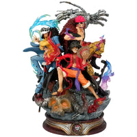 One Piece Three Captains Action Figure Set (20 cm)