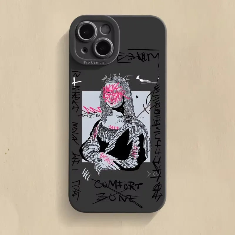 Graffiti Art Aesthetic Soft Phone Case (For iPhones)