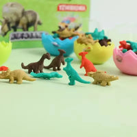 بيضة عمياء ممحاة ديناصور من ما قبل التاريخ 