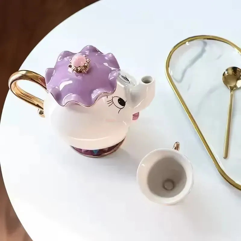 Beauty And The Beast Mrs. Potts & Chip Tea Cup