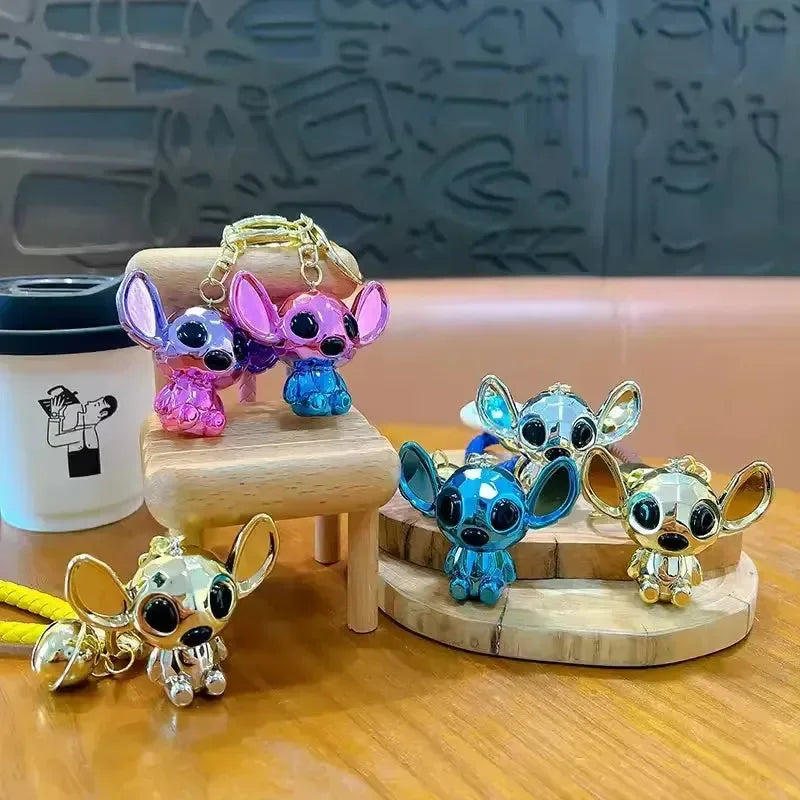 Rainbow Reef Stitch Gradient Keychain