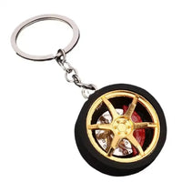 Torque Tag Wheel Keychain